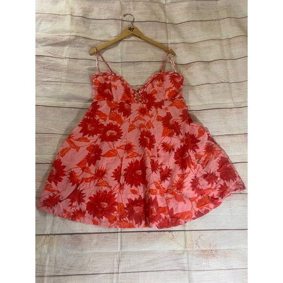 NWT Free People Women's Altura Mini Is Strawberry Lemonade - Large - Picture 2 of 16